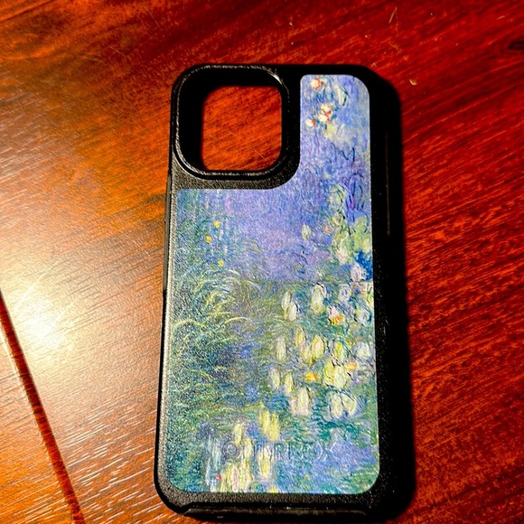 Other - iPhone 13 Pro Max otter box case with rare Monet picture